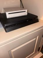 PS4 Slim met 2 Controllers, Spelcomputers en Games, Spelcomputers | Sony PlayStation 4, Ophalen, Met 2 controllers, Slim, 500 GB