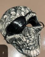 Masker skelethoofd met ooglapje., Ophalen of Verzenden, Zo goed als nieuw
