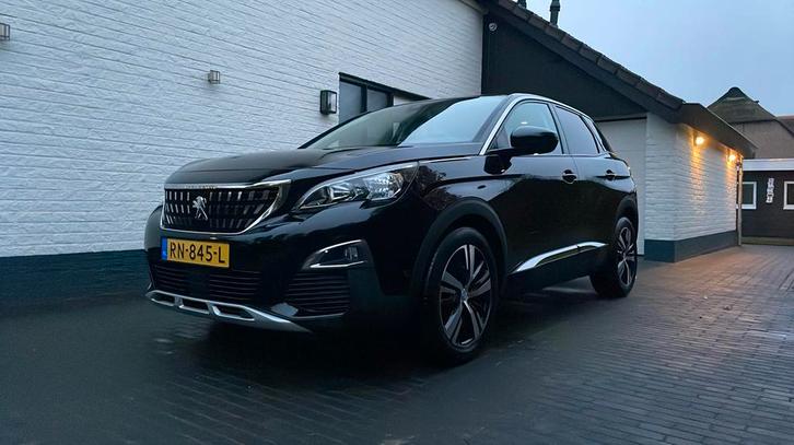 Peugeot 3008 1.6 E-thp 121KW/165PK 2018 Zwart NAP, Auto's, Peugeot, Particulier, Benzine, C, SUV of Terreinwagen, Automaat, Origineel Nederlands