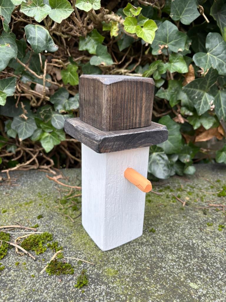 Leuke Houten Sneeuwpop Snowman NIEUW, Ophalen of Verzenden, Nieuw