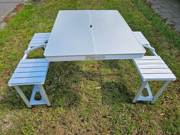 Inklapbare camping picknicktafel aluminium beschikbaar voor biedingen