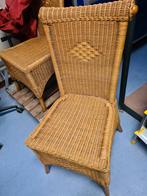 Rotan stoelen, Ophalen, Gebruikt, Bruin, Twee