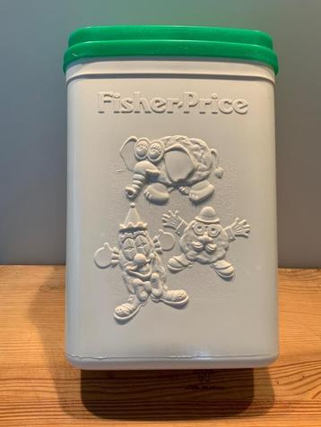Fisher-Price klei box met figuren. 1980. Afmetingen: 19x13x8 beschikbaar voor biedingen