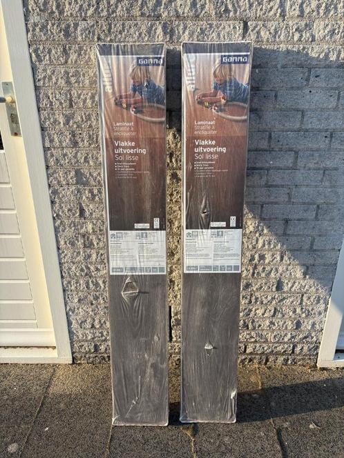 Laminaat Grijs Pakken (Gamma), Doe-het-zelf en Verbouw, Vloerdelen en Plavuizen, Zo goed als nieuw, Laminaat, Hout, 50 tot 150 cm