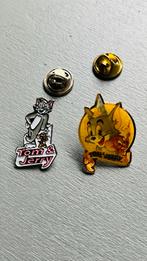 Tom & Jerry pins - Set van 2, Verzamelen, Ophalen of Verzenden, Zo goed als nieuw, Figuurtje, Speldje of Pin