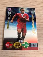 Panini Super Strikes CL 2009-2010 Miroslav Klose CHAMPION, Ophalen of Verzenden, Zo goed als nieuw, Buitenlandse clubs, Spelerskaart