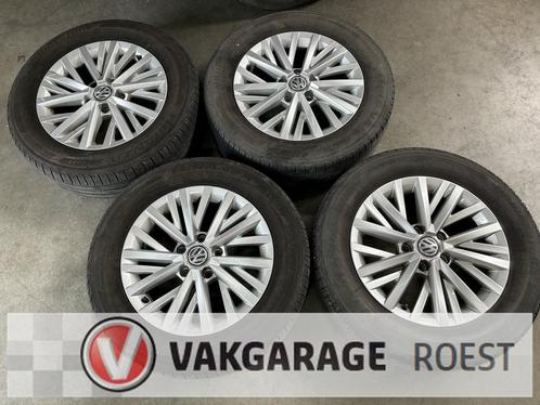 Zomerbanden + velgen VW T-Roc 5x112 215/60 R16 Bridgestone, Auto-onderdelen, Banden en Velgen, Banden en Velgen, Zomerbanden, 16 inch