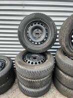 Winterbanden winterset Volkswagen VW Polo 7mm profiel!, Gebruikt, 15 inch, Banden en Velgen, Personenwagen