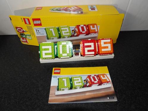 als nieuw Lego 40172 iconische bouwsteenkalender incl doos +, Kinderen en Baby's, Speelgoed | Duplo en Lego, Zo goed als nieuw