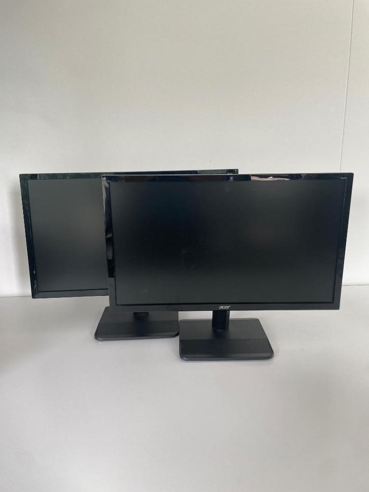 Set van 2 Acer KA241 – 24" Full HD monitoren, Computers en Software, Monitoren, Gebruikt, 60 Hz of minder, Full HD, Ophalen