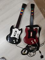 2x Guitar hero gitaar PS2, Spelcomputers en Games, Games | Sony PlayStation 2, Muziek, ., 1 speler, Ophalen of Verzenden