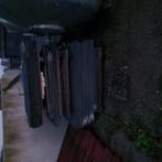 Golfplaten 1,52m 1,22m 5 jaar oud, Doe-het-zelf en Verbouw, Dakpannen en Dakbedekking, Gebruikt, Zwart, Ophalen of Verzenden, 15 m² of meer