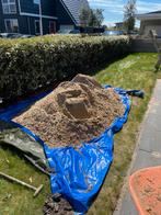 GRATIS - 2 kuub (ophoog)zand, Tuin en Terras, Zand, Ophalen, Zo goed als nieuw, Ophoogzand