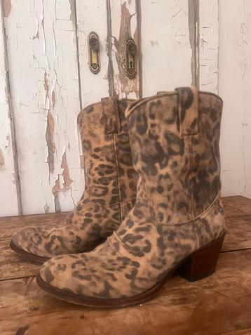 Sendra cowboy laarzen laarsjes panterprint 40 panter print beschikbaar voor biedingen