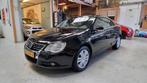 Volkswagen Eos 2.0-16v FSI Lederen bekleding, Smetteloze aut, Auto's, Voorwielaandrijving, Gebruikt, Zwart, 4 cilinders