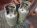 Gasfles groen 2 stuks, Caravans en Kamperen, Kampeeraccessoires, Ophalen, Gebruikt