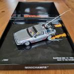 Minichamps 1/43 DeLorean back to the future, Ophalen of Verzenden, Nieuw, Auto, MiniChamps