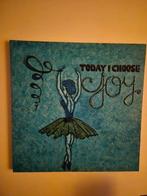 Canvas (decoratie muur), Huis en Inrichting, Ophalen, Gebruikt, Schilderij, 75 tot 100 cm