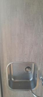 Aanrechtblad met spoelbak en kraan - 180x50 cm, Ophalen, Gebruikt, 150 tot 200 cm, Minder dan 100 cm