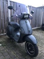 Vespa Sprint Mat Donkergrijs - Goed Onderhouden!, Fietsen en Brommers, Scooters | Vespa, Ophalen, Gebruikt, Overige modellen, Maximaal 45 km/u