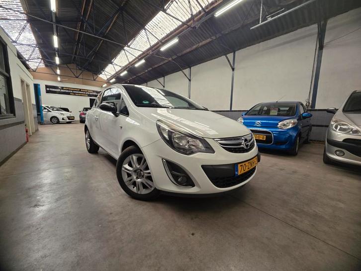 Opel Corsa 1.2 16V LPG/G3 3D 2013 NAP Garantie, Auto's, Opel, Bedrijf, Te koop, Corsa, ABS, Airbags, Airconditioning, Bluetooth