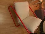 Red lounge chair, Huis en Inrichting, Stoelen, Ophalen, Nieuw, Metaal, Eén