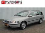 Volvo V70 2.4 AUTOMAAT ZEER NETJES DEALEROND NL-AUTO, Auto's, Automaat, Zwart, Leder en Stof, Beige