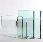 6 Geharde helder glasplaten, Doe-het-zelf en Verbouw, Glas en Ramen, Ophalen, Zo goed als nieuw, Glasplaat, 160 cm of meer