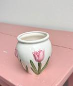 Tulpen vaas, Overige kleuren, Aardewerk of Porselein, Ophalen of Verzenden, Zo goed als nieuw