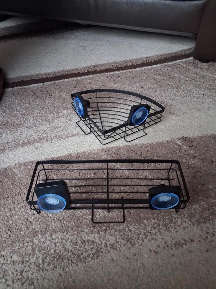 Metalen Douche Rekken - 3 stuks, Huis en Inrichting, Badkamer | Badkamermeubels, Nieuw, Overige typen, Ophalen of Verzenden