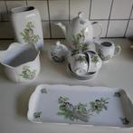 Duits servies met koolmeesjes, Ophalen of Verzenden, Porselein, Overige stijlen, Kop(pen) en/of Schotel(s)
