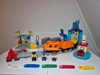 LEGO Duplo Goederentrein - Set 10875, Kinderen en Baby's, Speelgoed | Duplo en Lego, Ophalen of Verzenden, Zo goed als nieuw, Complete set