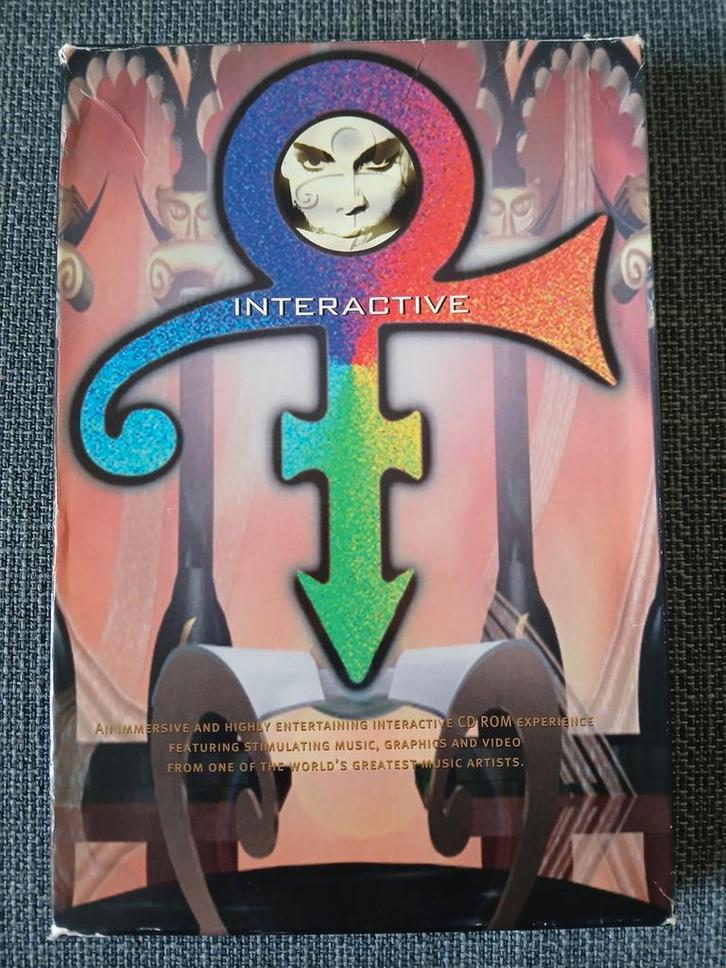 Prince Interactive CD-ROM + Zeldzame Longbox, Cd's en Dvd's, Cd's | Pop, Gebruikt, 1980 tot 2000, Ophalen of Verzenden