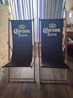 2x Corona strandligstoel hout, Ophalen, Zo goed als nieuw, Overige merken