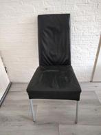 eethoekstoelen, Huis en Inrichting, Ophalen, Gebruikt, Zwart, Metaal
