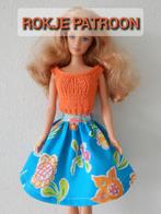 Naaipatroon Barbiekleertjes - rokje + stofjes, Nieuw, Ophalen, Barbie