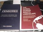 2x book   paul coleman  censored + lobal, Boeken, Studieboeken en Cursussen, Ophalen