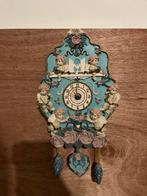 Vintage 3D Wandklok Engelen & Rozen, Antiek en Kunst, Ophalen of Verzenden