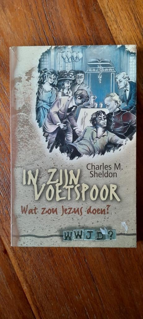 In Zijn Voetspoor - Charles M. Sheldon, Boeken, Ophalen of Verzenden, Gelezen, Charles M. Sheldon, Christendom | Katholiek