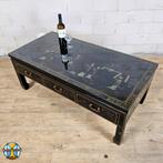 Vintage Chinese salontafel / Oosterse koffietafel (lakmeubel, Gebruikt, 50 tot 100 cm, 100 tot 150 cm, Onbekend