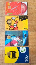 4 unieke telefoonkaarten – vakantie, sinterklaas, RET, surf, Ophalen of Verzenden, Nederland