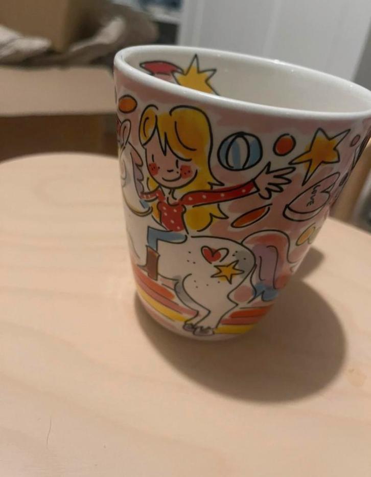 Blond-Amsterdam mok 0,35L unicorn, Huis en Inrichting, Keuken | Servies, Nieuw, Kop(pen) en/of Schotel(s), Blond Amsterdam, Aardewerk
