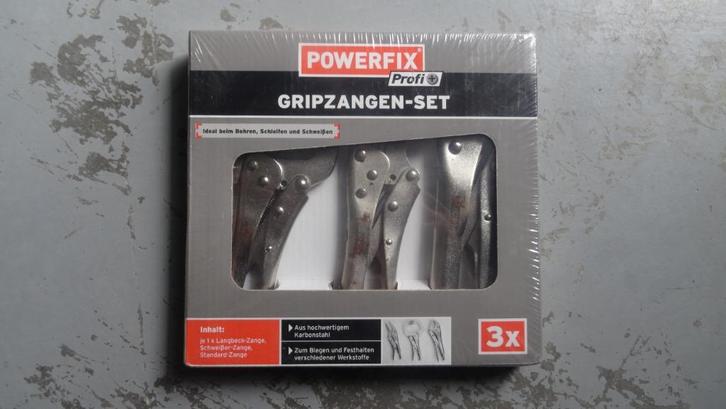 Z.G.A.N. Powerfix griptangen (set van 3 stuks), Doe-het-zelf en Verbouw, Gereedschap | Handgereedschap, Ophalen of Verzenden