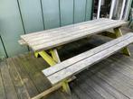 Picknicktafel 250cm, Ophalen, Gebruikt, Rechthoekig, Hout