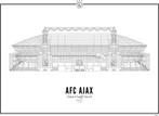 Vak 121 Rij 8 Johan Cruijff Arena Certificaten - AFC Ajax, Overige typen, Twee personen, Augustus