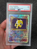 Pokémon PSA 7 Hypno Rev. holo #25 legendary collection, Ophalen of Verzenden, Zo goed als nieuw, Losse kaart, Foil