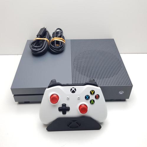 Xbox One S 1TB – Storm Grey Special Edition | Inclusief Cont, Spelcomputers en Games, Games | Xbox Series X en S, Zo goed als nieuw