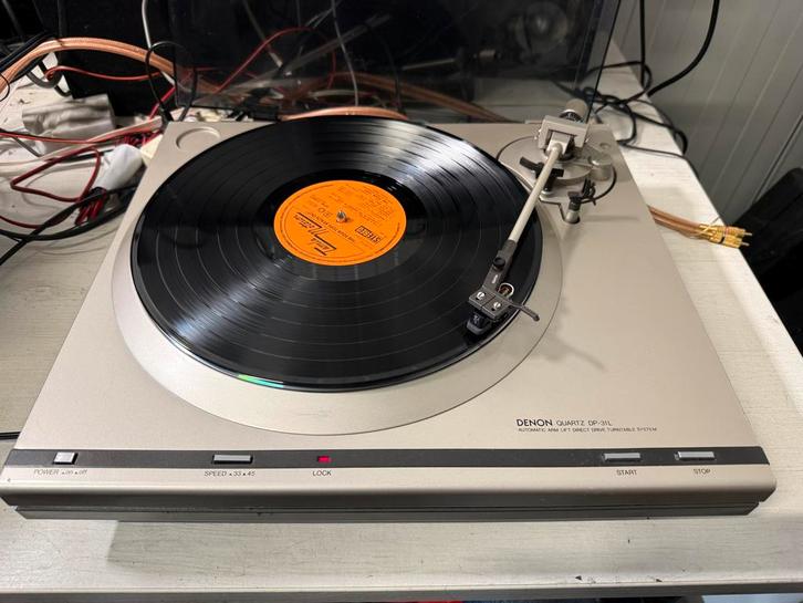 Denon DP-31L Platenspeler - Direct Drive, Audio, Tv en Foto, Platenspelers, Gebruikt, Platenspeler, Overige merken, Pitch-regelaar