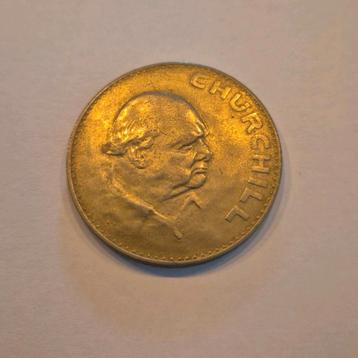 1965 Churchill Crown (UK) – herdenkingsmunt Elizabeth II  beschikbaar voor biedingen