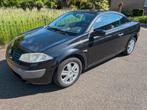 Renault Mégane Privilege 2.0 16V Cabrio 2005 Zwart, Auto's, Renault, Voorwielaandrijving, 1998 cc, 4 cilinders, Cabriolet